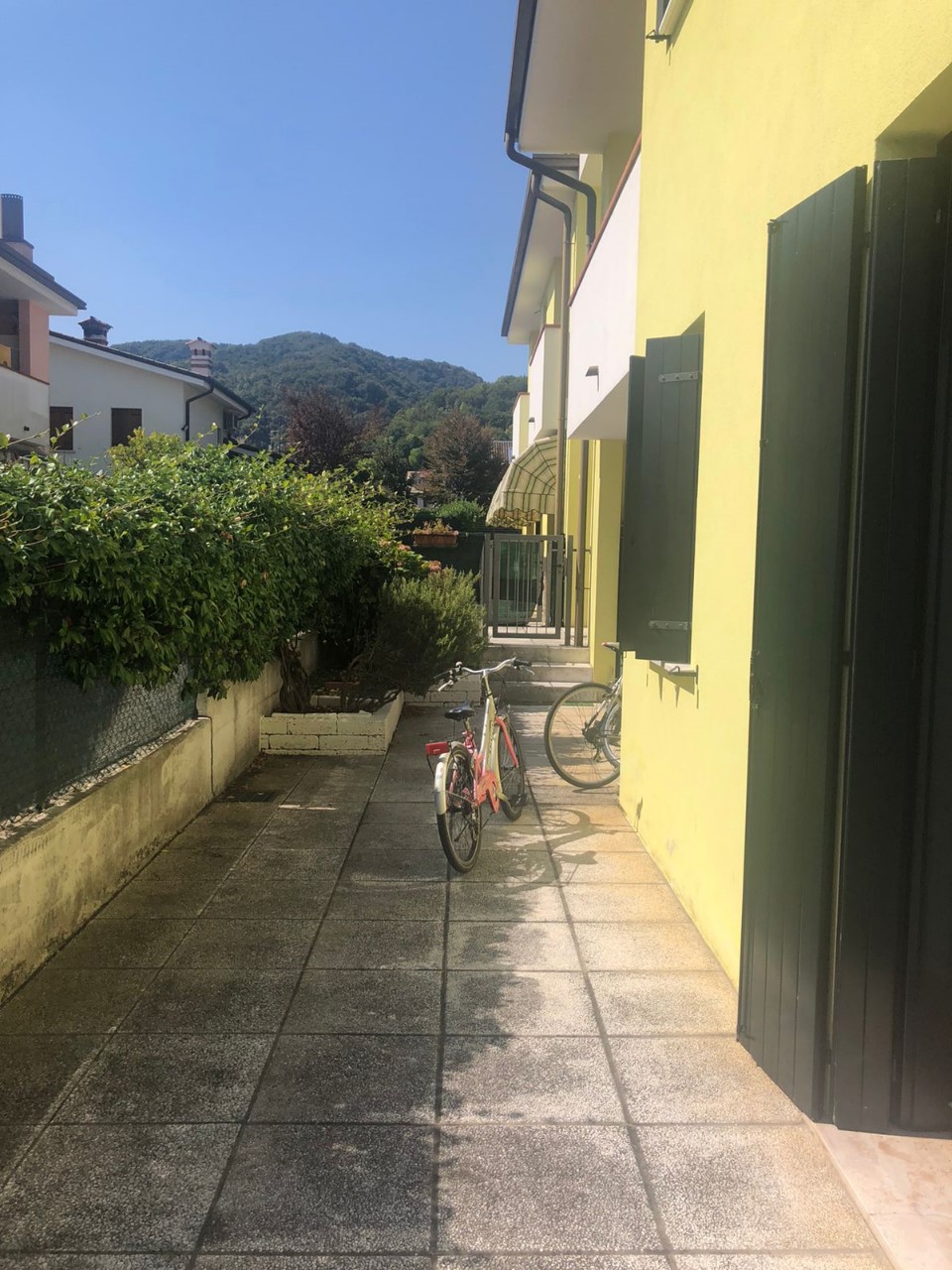 Appartamento con giardino in affitto a Cornuda