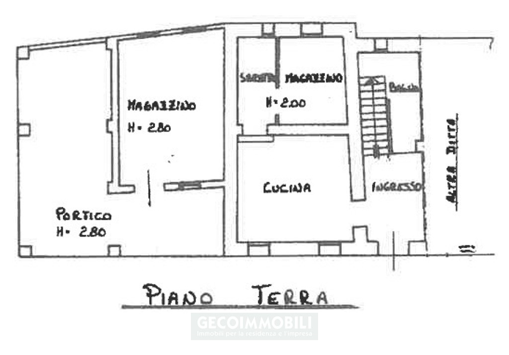 Plan. Piano Terra