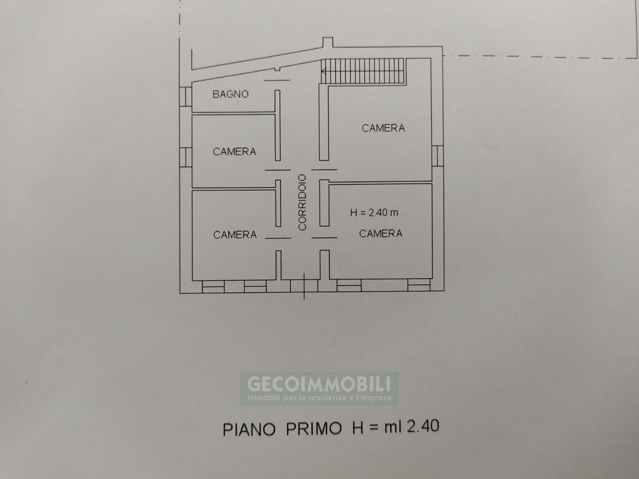 piano primo abitazione