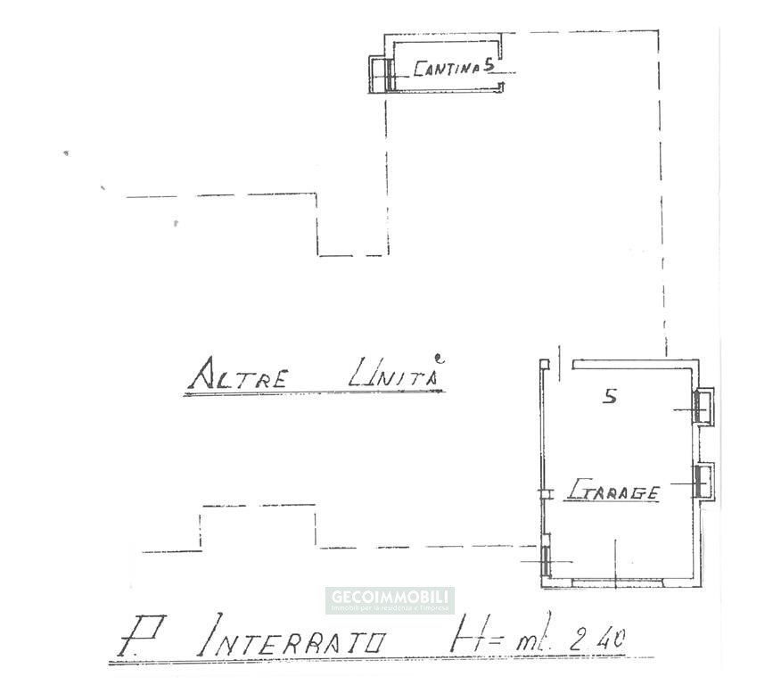 Plan. Garage-Cantina